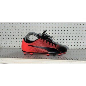 PUMA Spirit II FG Mens Soccer Cleats Size 9 Red Black